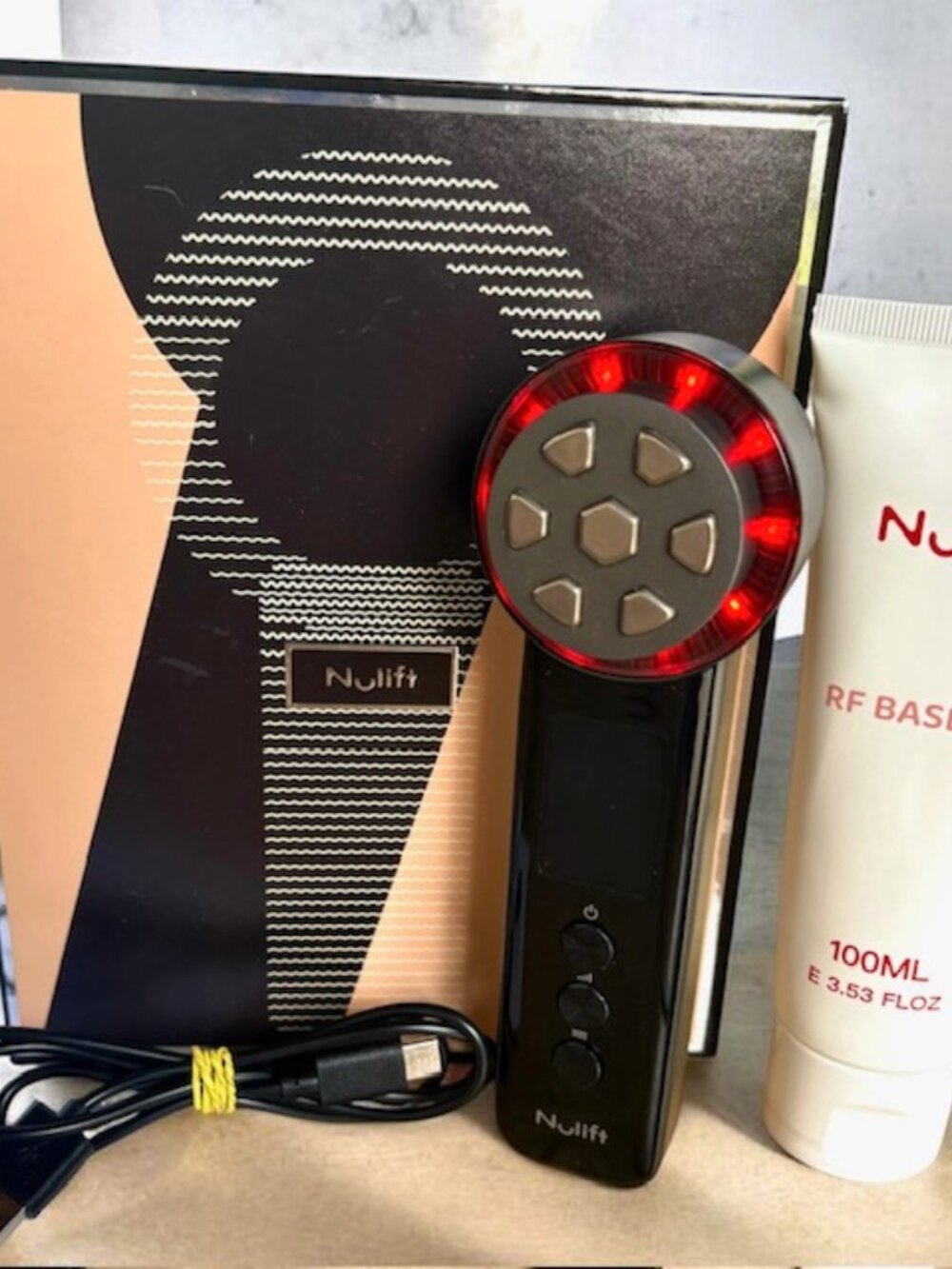 NuLift Radio Frequency Skin Tightening Device, RF Face Microcurrent Beauty NL-04